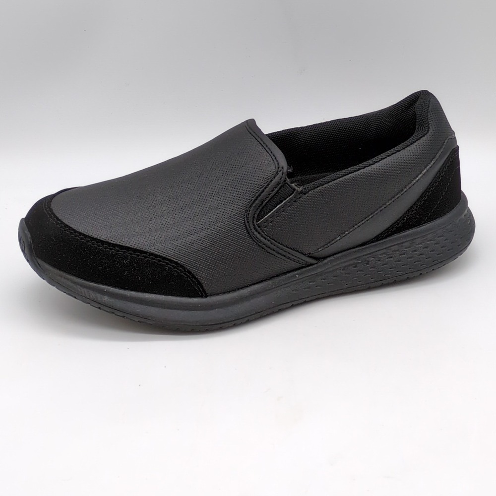 TredSafe Shoes Womens Sara 2 Black 9.5 Anti Fatigue Slip Resistant Stretch